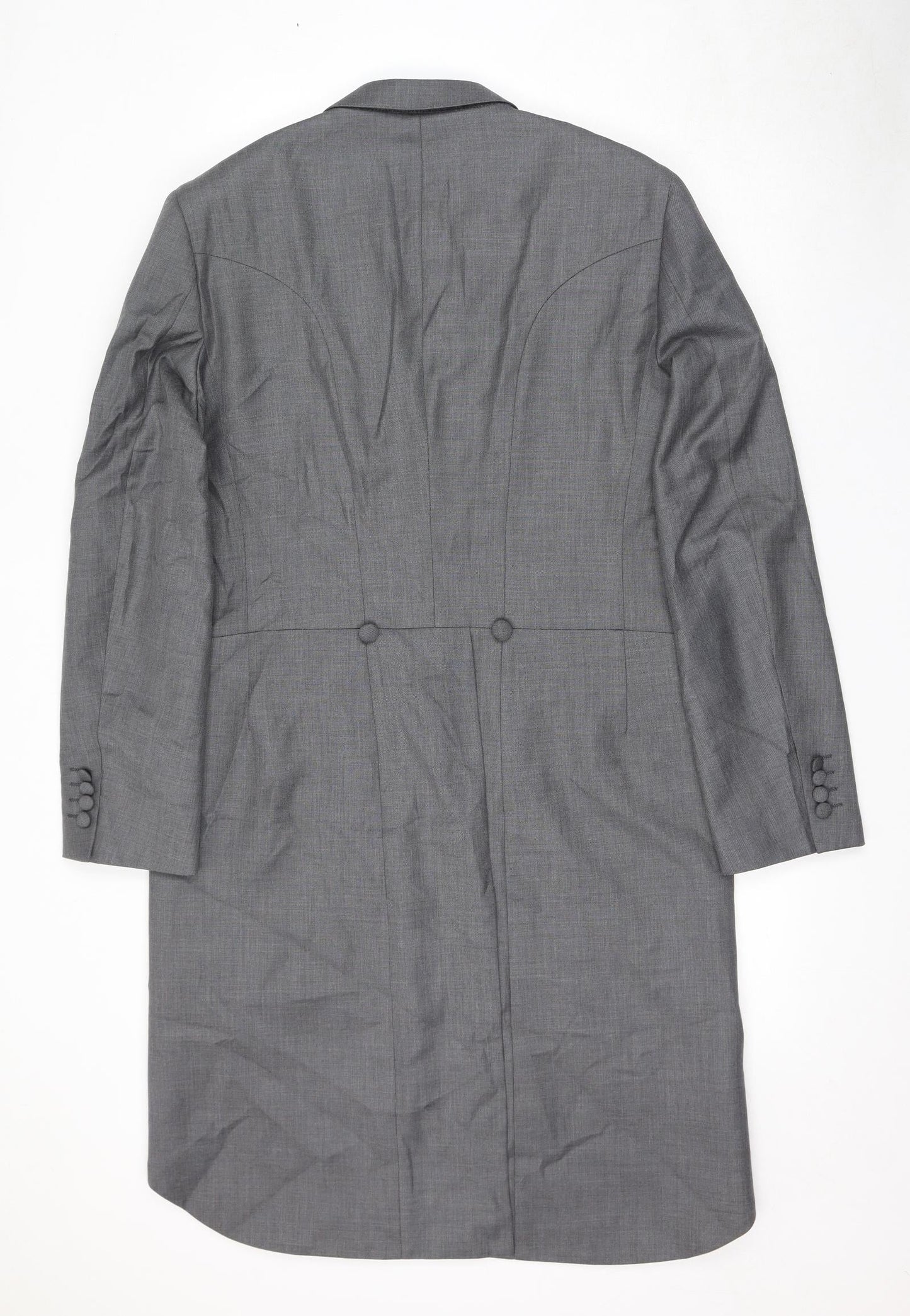 The Grateful Thread Mens Grey Polyester Jacket Suit Jacket Size 42 Regular
