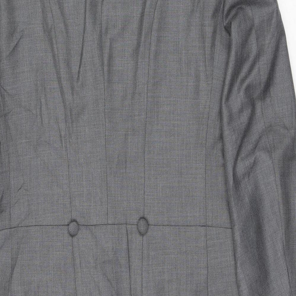 The Grateful Thread Mens Grey Polyester Jacket Suit Jacket Size 42 Regular