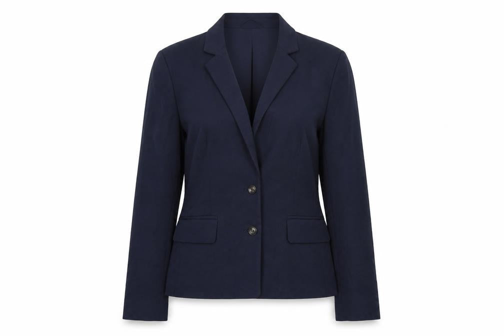 Womens UK Size 10 Marks and Spencer Regular Blue Suit Jacket