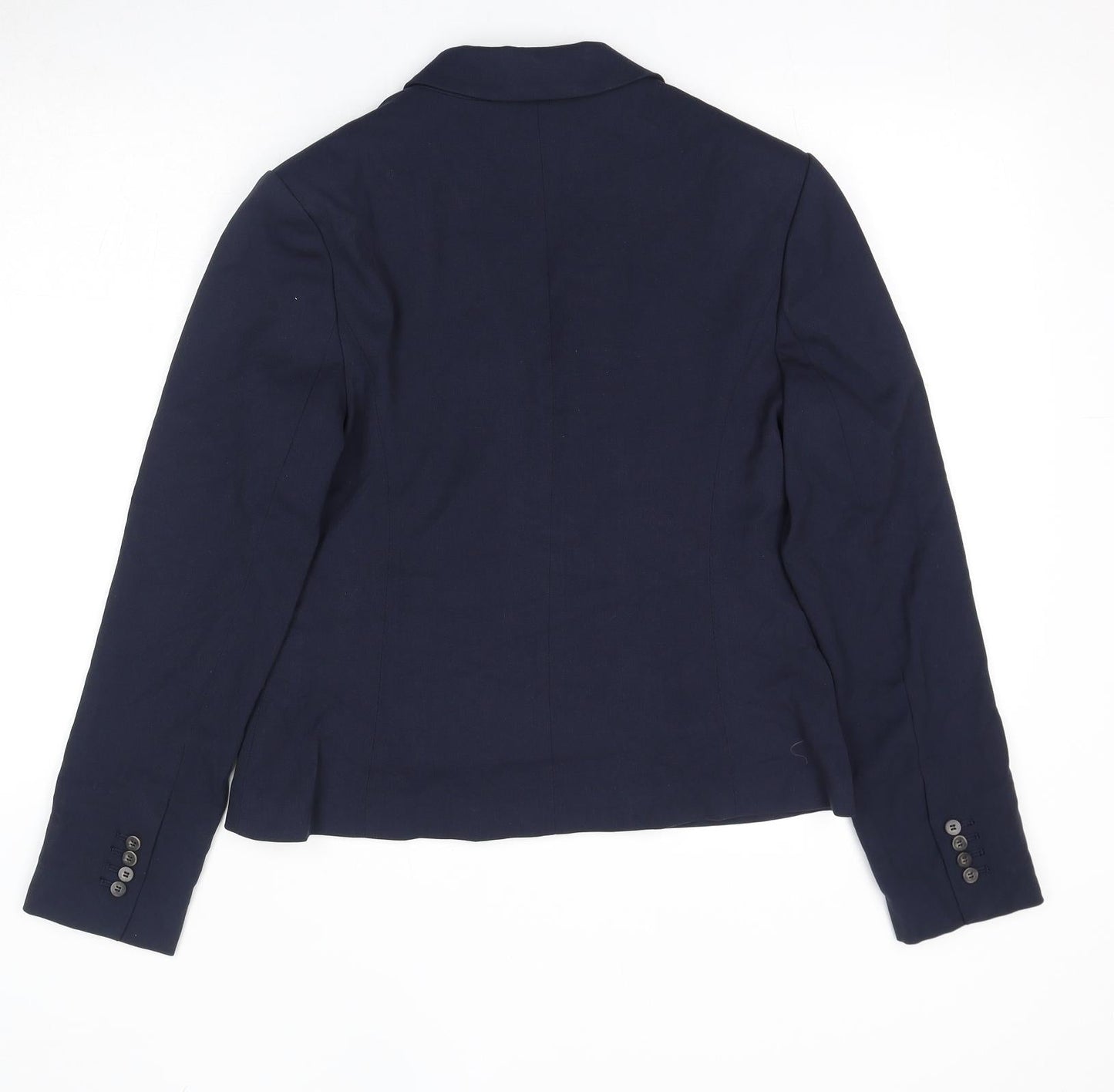 Womens UK Size 10 Marks and Spencer Regular Blue Suit Jacket
