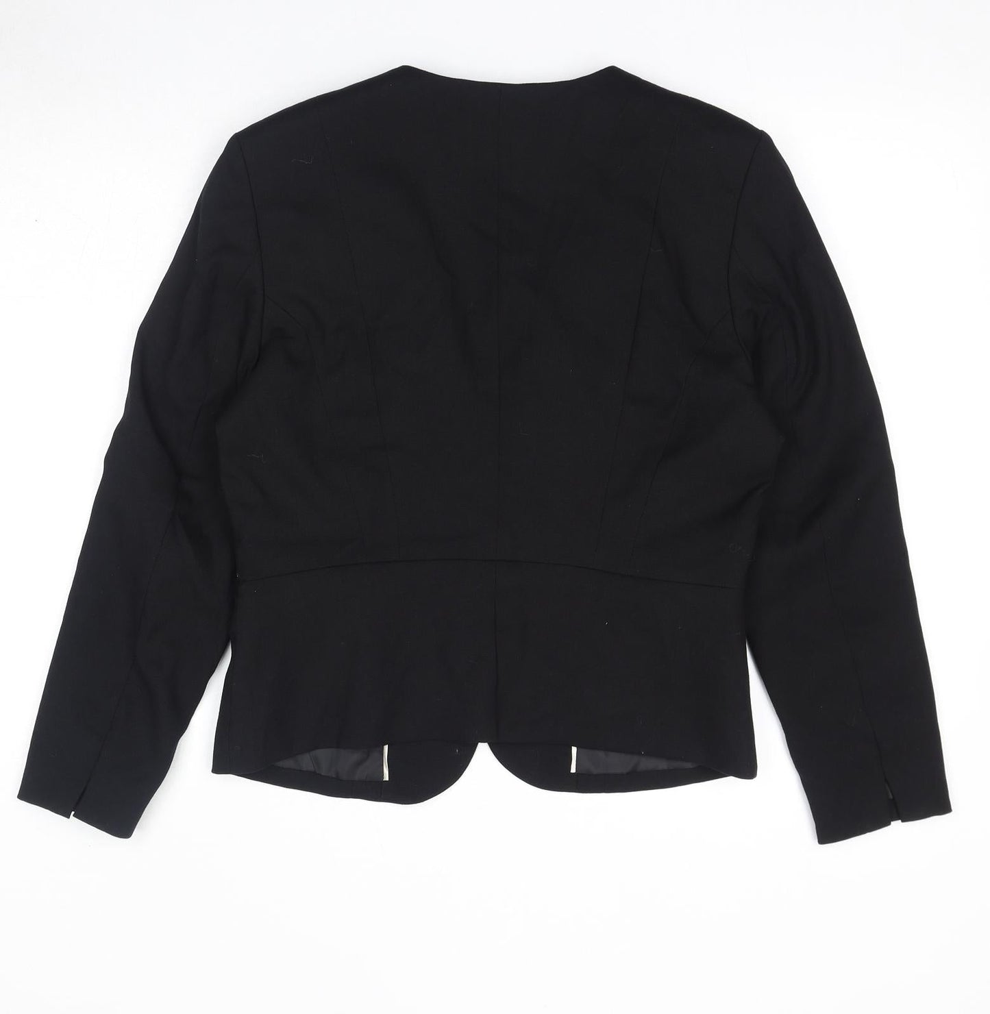 Womens UK Size 14 H&M Black Jacket