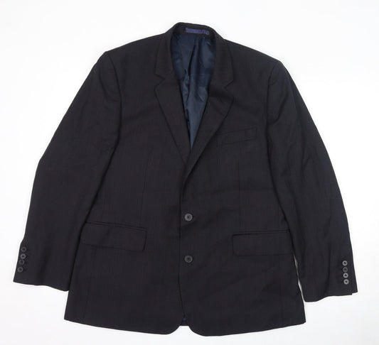 Mens UK Size 44 Hammond & Co Regular Black Suit Jacket