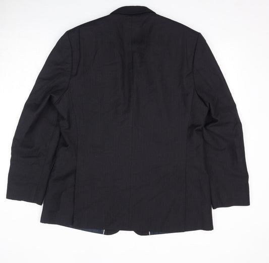 Mens UK Size 44 Hammond & Co Regular Black Suit Jacket