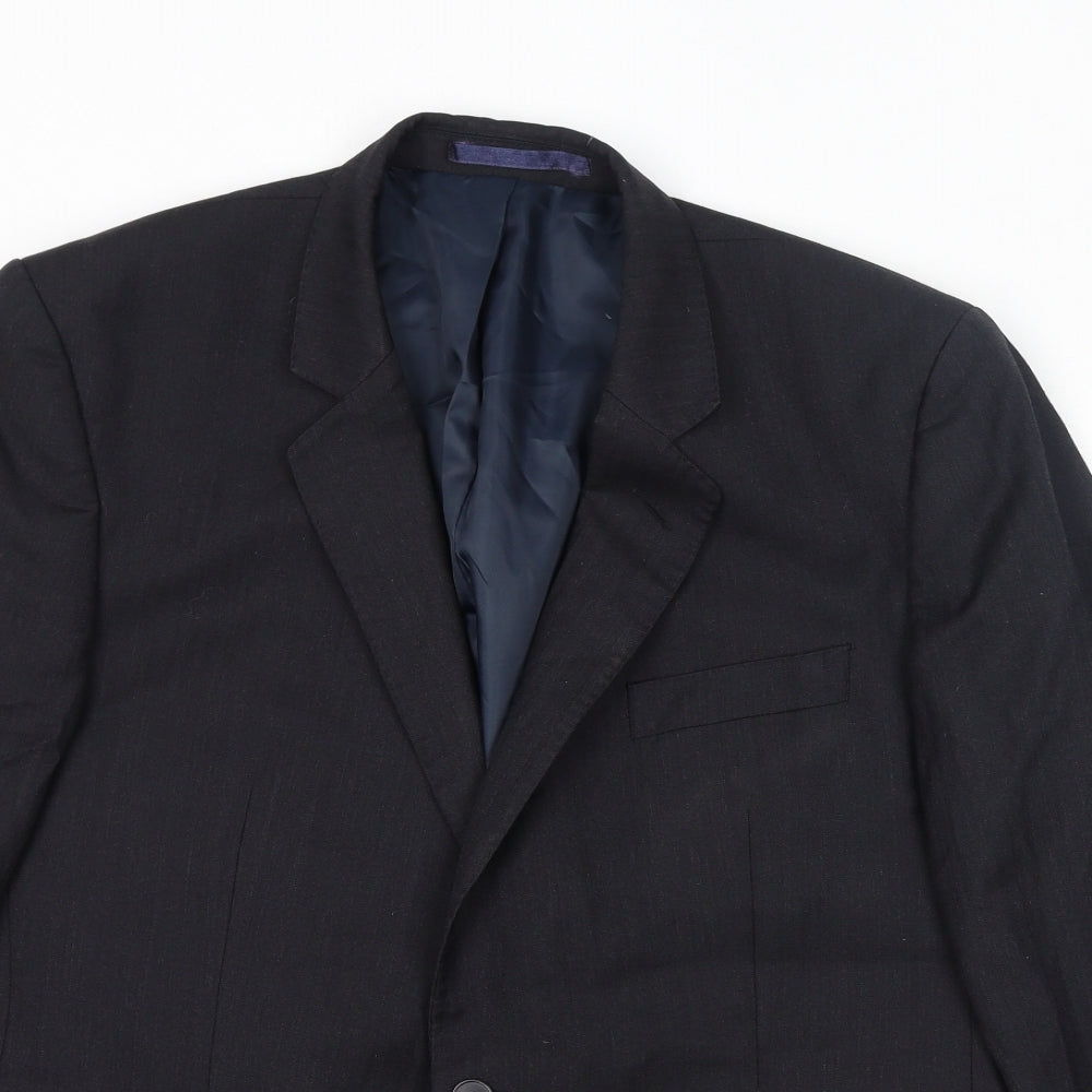 Mens UK Size 44 Hammond & Co Regular Black Suit Jacket