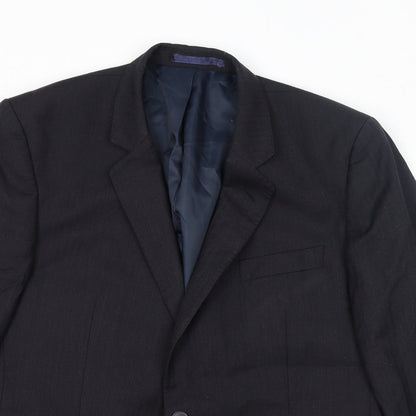 Mens UK Size 44 Hammond & Co Regular Black Suit Jacket