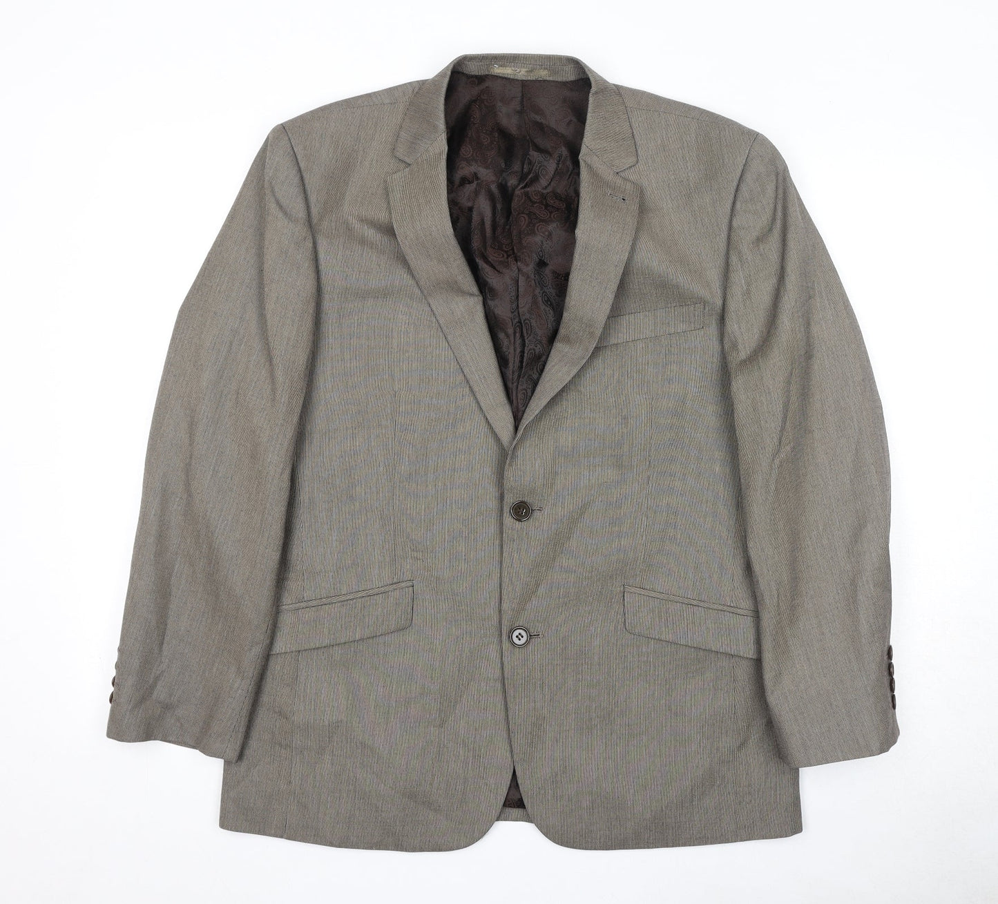 Mens UK Size 40 Skopes Regular Brown Suit Jacket
