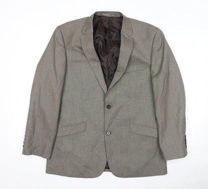 Mens UK Size 40 Skopes Regular Brown Suit Jacket