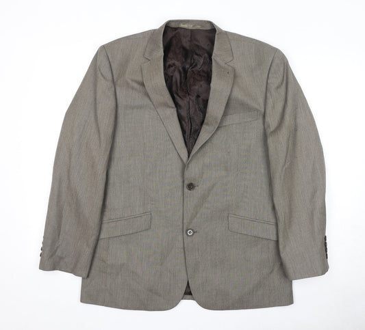 Mens UK Size 40 Skopes Regular Brown Suit Jacket