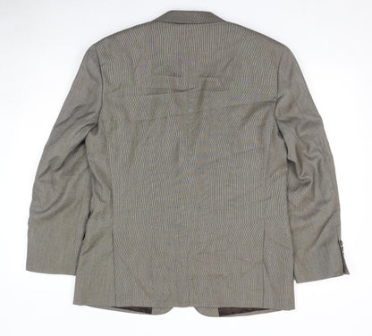 Mens UK Size 40 Skopes Regular Brown Suit Jacket