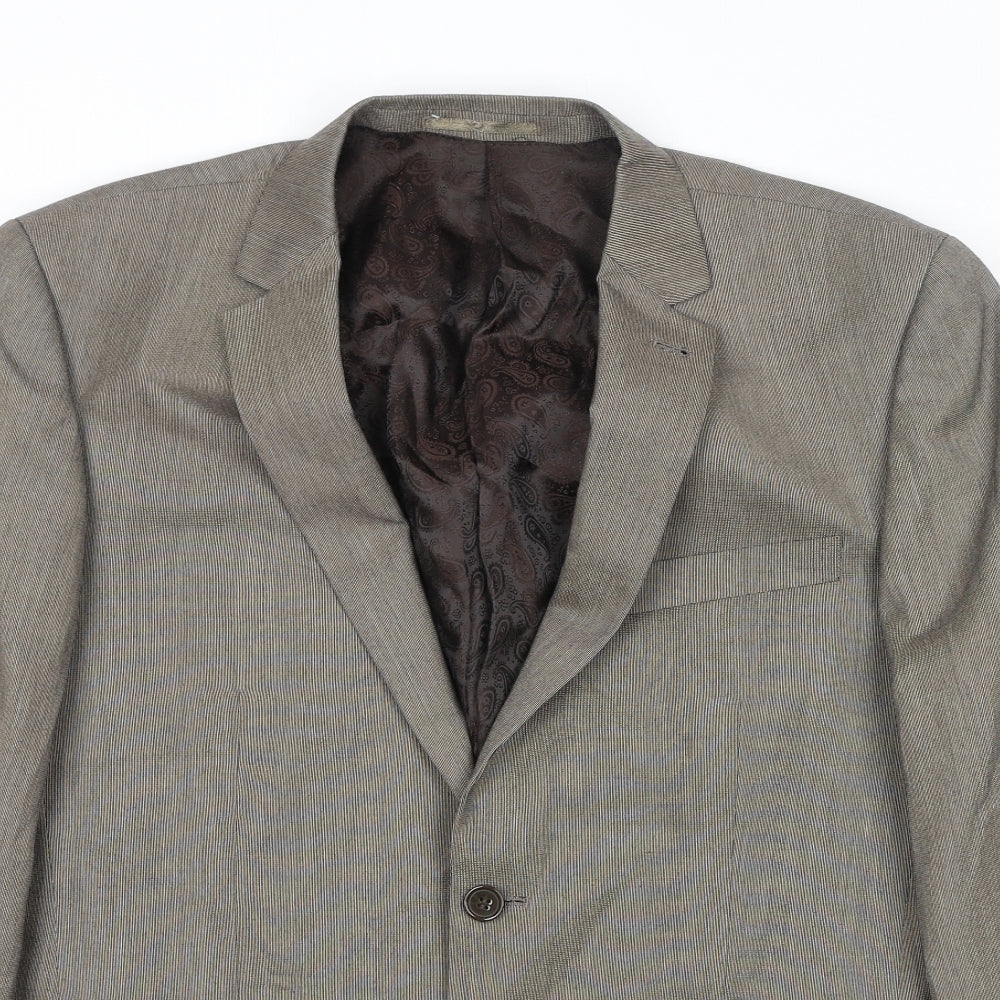 Mens UK Size 40 Skopes Regular Brown Suit Jacket
