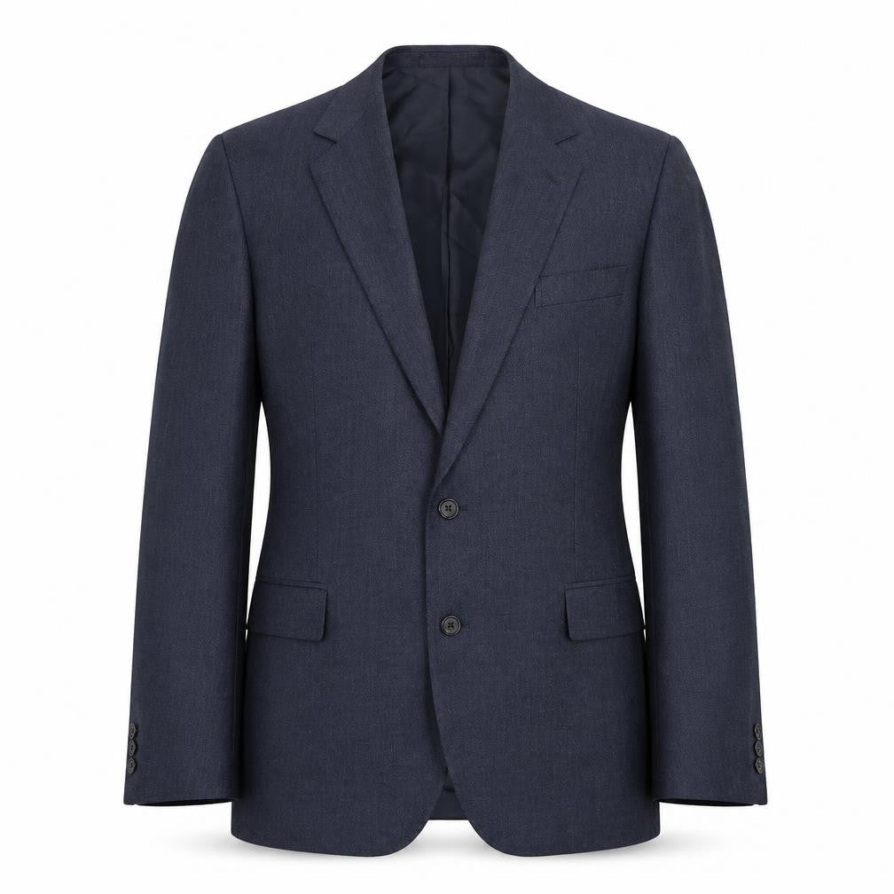 Mens UK Size 44 Greenwoods Regular Blue Suit Jacket