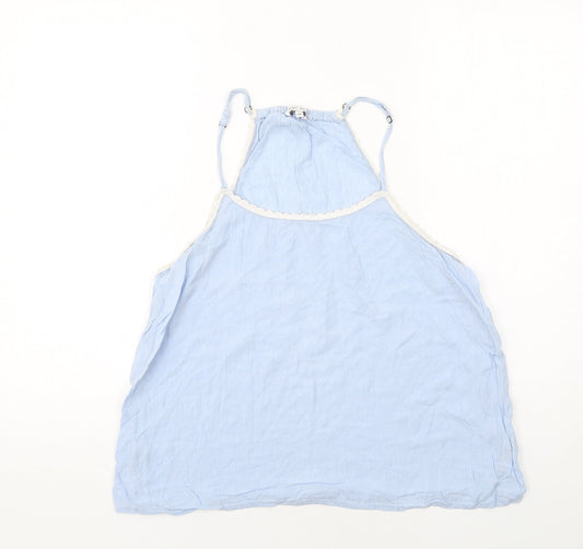 Womens UK Size 12 NEXT Blue Basic Tank