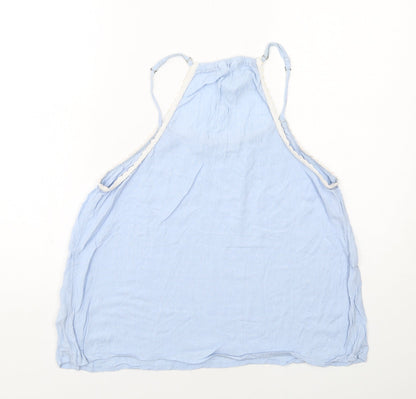 Womens UK Size 12 NEXT Blue Basic Tank