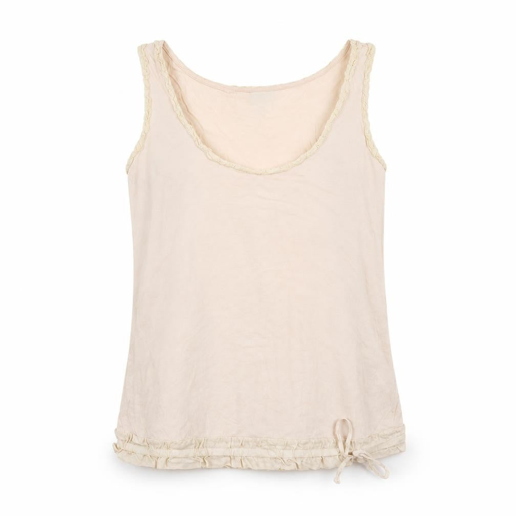 Womens UK Size M H&M Pink Basic Tank