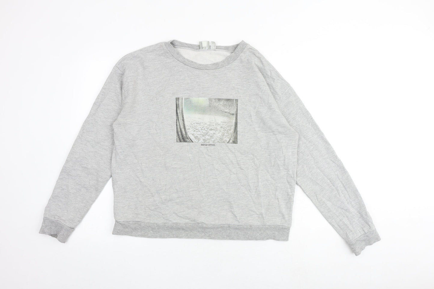 Womens UK Size 16 ASOS Grey Pullover Sweatshirt