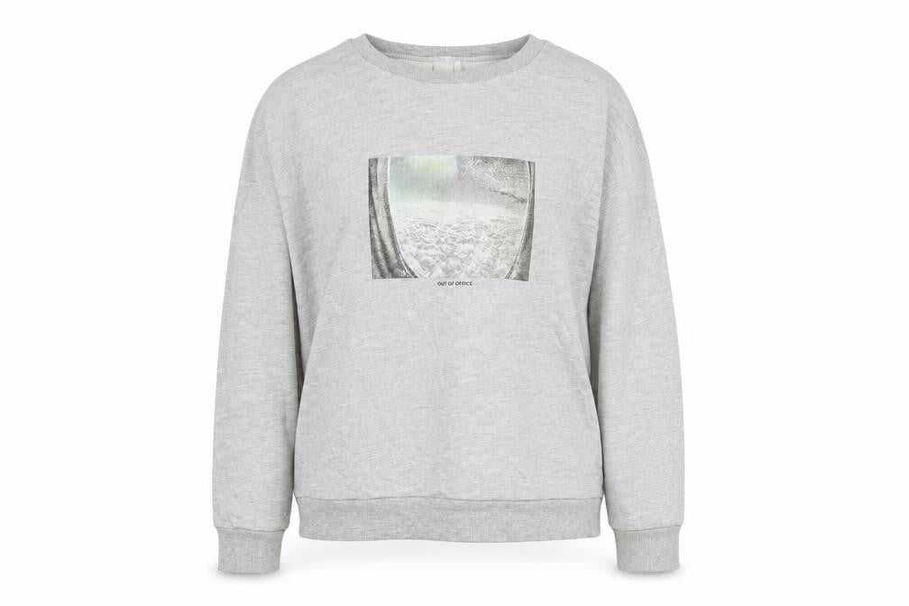 Womens UK Size 16 ASOS Grey Pullover Sweatshirt
