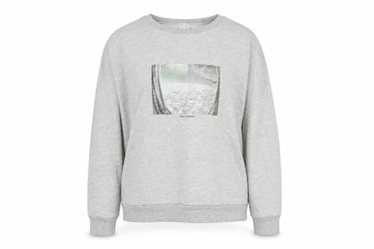 Womens UK Size 16 ASOS Grey Pullover Sweatshirt