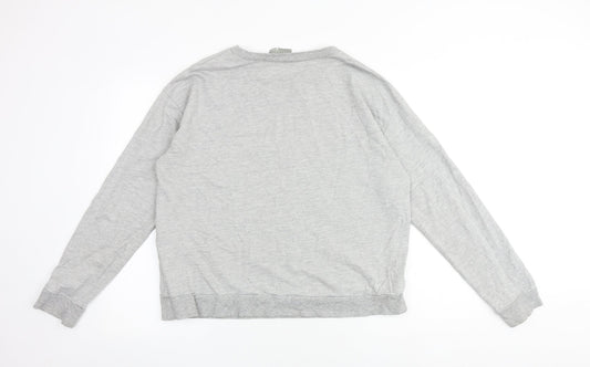 Womens UK Size 16 ASOS Grey Pullover Sweatshirt