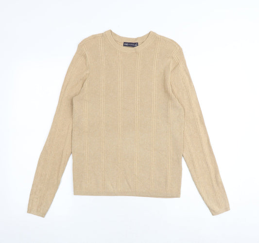 Womens UK Size 14 Marks and Spencer Brown Pullover Jumper