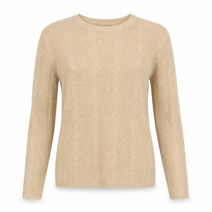 Womens UK Size 14 Marks and Spencer Brown Pullover Jumper