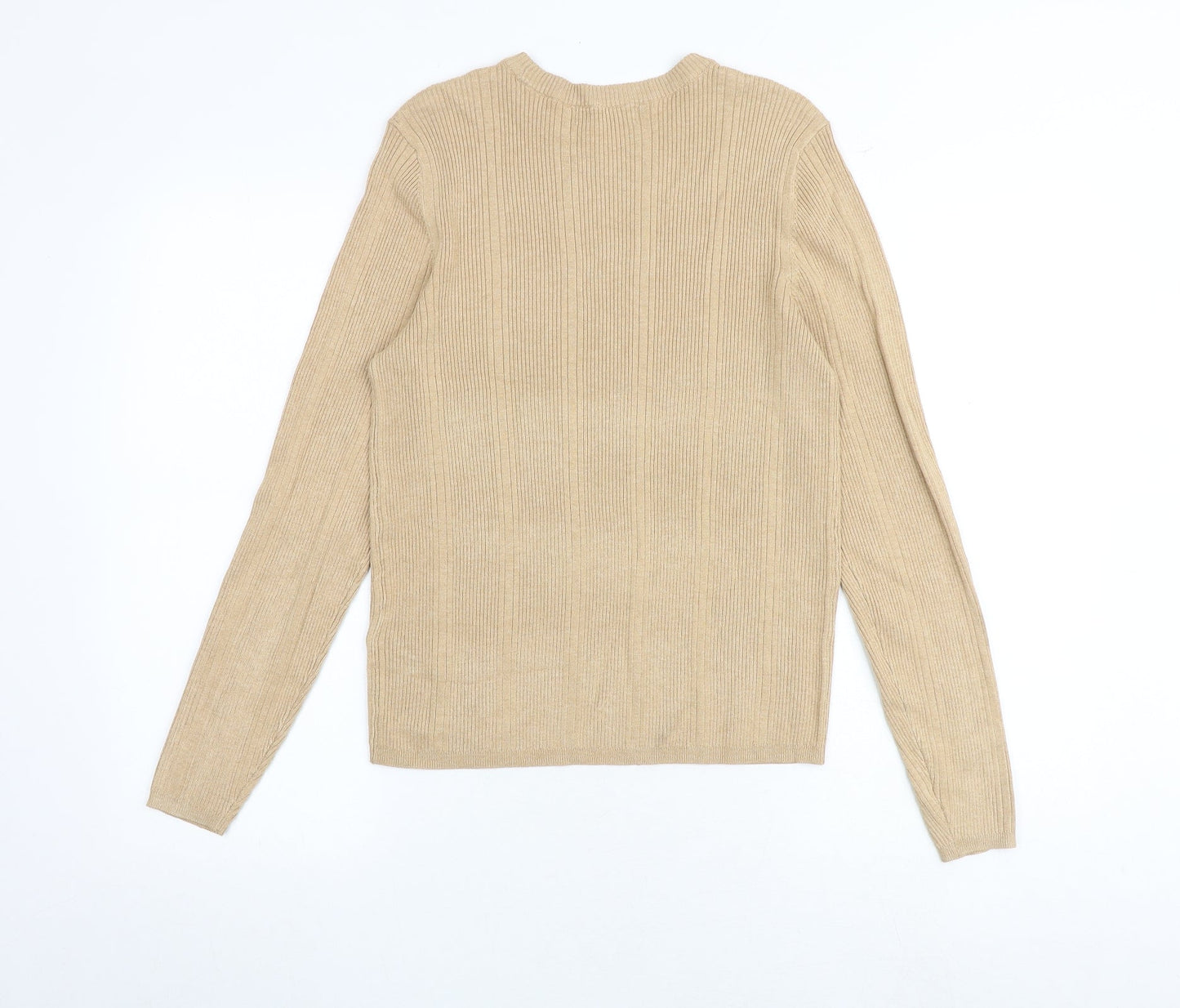 Womens UK Size 14 Marks and Spencer Brown Pullover Jumper