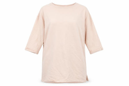 H&M Womens Pink Cotton Jumper Dress Size S Round Neck Pullover