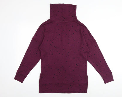 Womens UK Size 6 Marks and Spencer Purple Pullover Sweatshirt