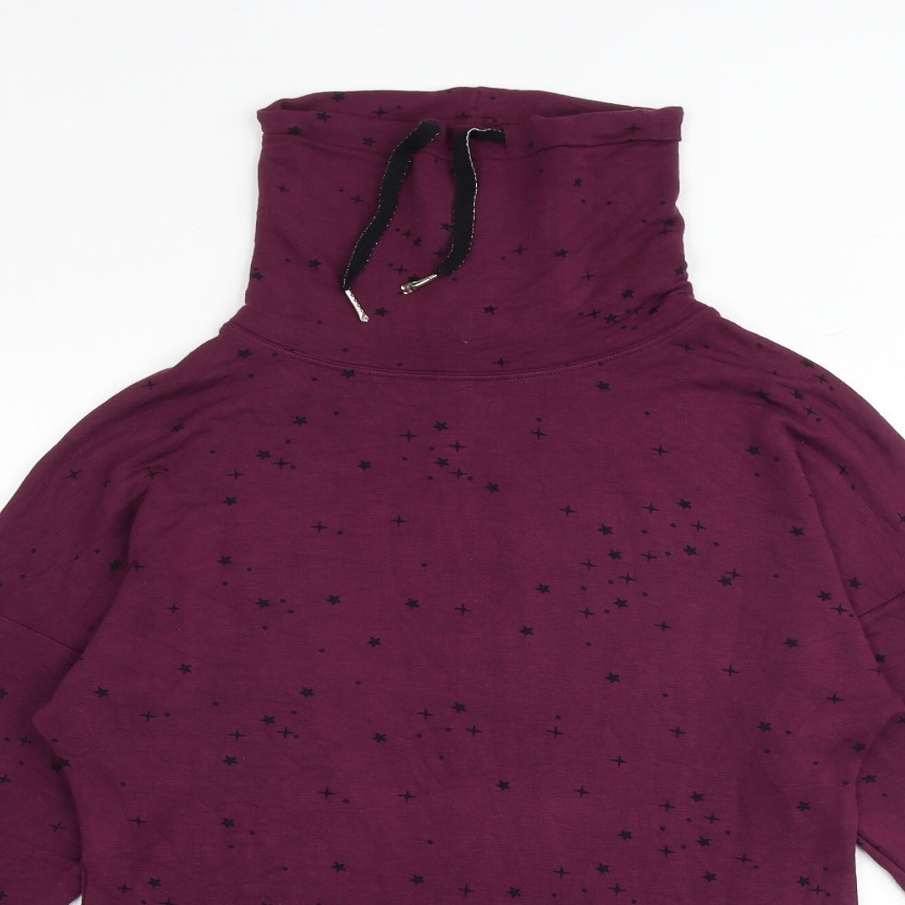 Womens UK Size 6 Marks and Spencer Purple Pullover Sweatshirt