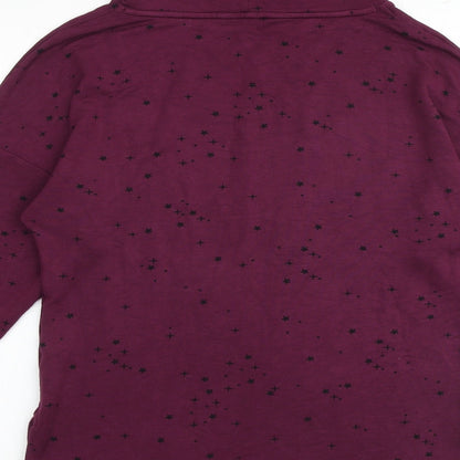 Womens UK Size 6 Marks and Spencer Purple Pullover Sweatshirt