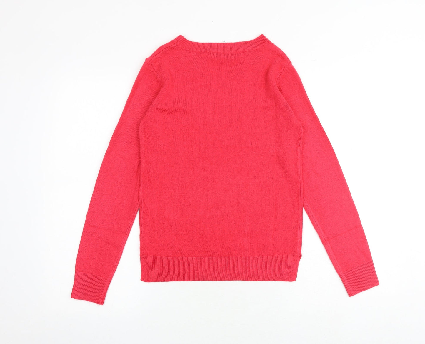 Womens UK Size 6 Marks and Spencer Pink Pullover Jumper