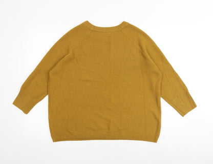 Womens UK Size XS Jaqueline de Yong Brown Pullover Jumper