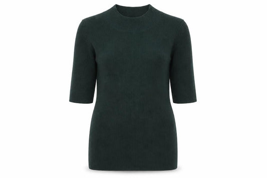 Witchery Womens Green Round Neck Acrylic Pullover Jumper Size XS