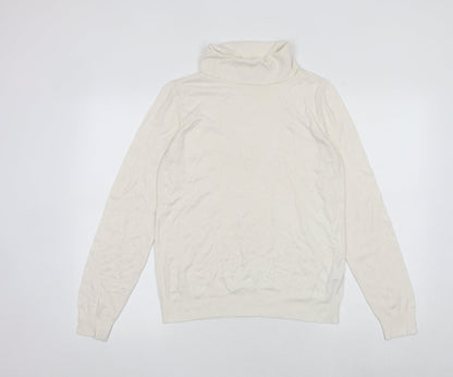 Womens UK Size M Marks and Spencer Ivory Pullover Jumper