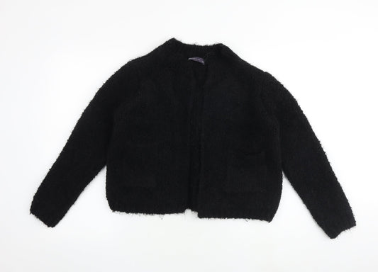 Womens UK Size M Marks and Spencer Black Cardigan Jumper