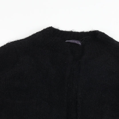 Womens UK Size M Marks and Spencer Black Cardigan Jumper