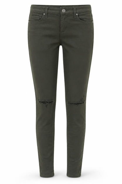 Womens UK Size 25 in Topshop Slim Fit Skinny Green Jeans