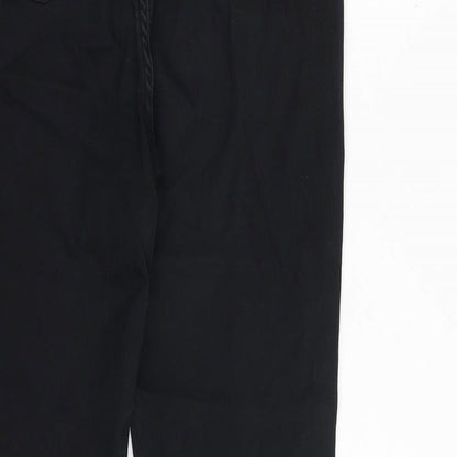 Paper + Stitch Womens Black Cotton Skinny Jeans Size 32 in Regular Zip