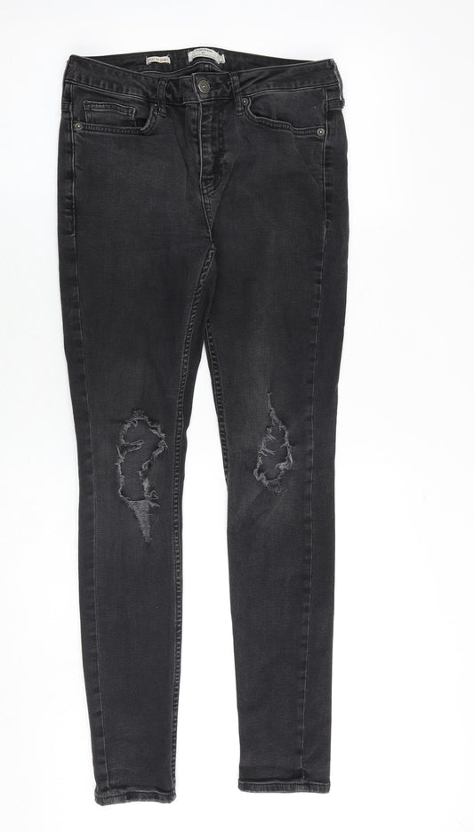 Womens UK Size 30 in Topman Slim Fit Skinny Grey Jeans