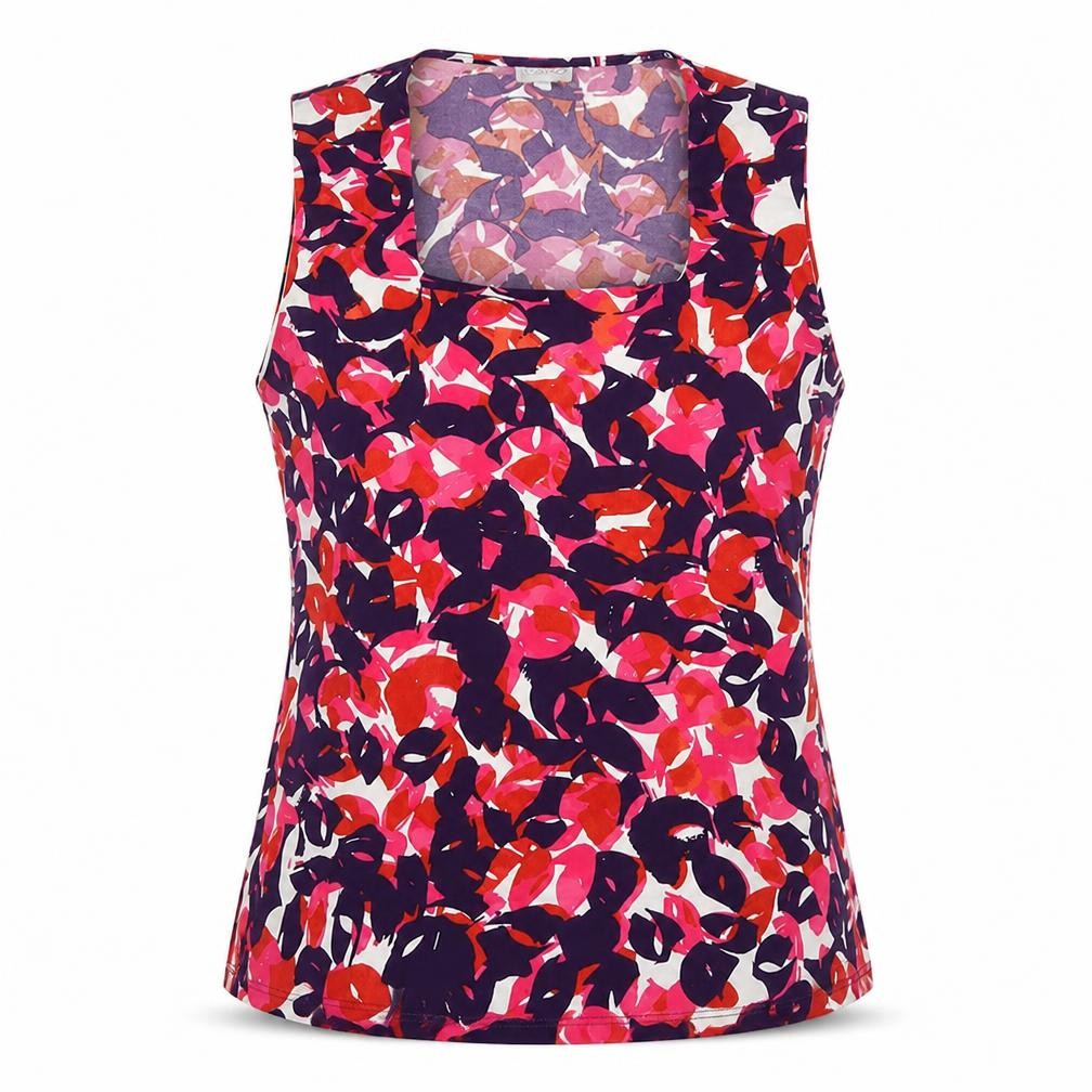 Womens UK Size 16 Kaliko Multicoloured Basic Tank