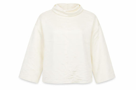 Womens UK Size 16 Autograph Ivory Basic Blouse