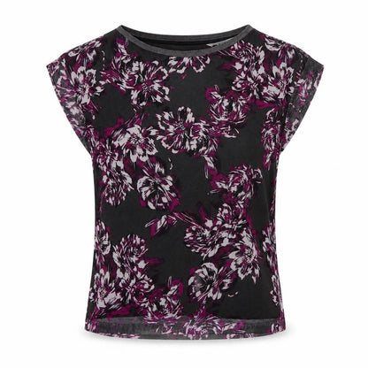 Womens UK Size S Adrienne Vittadini Grey Basic T-Shirt