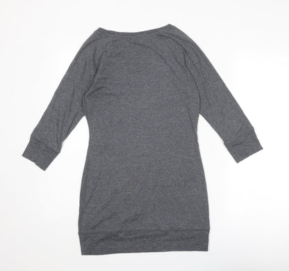 Womens UK Size 8 Marks and Spencer Grey Pullover Sweatshirt