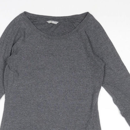 Womens UK Size 8 Marks and Spencer Grey Pullover Sweatshirt