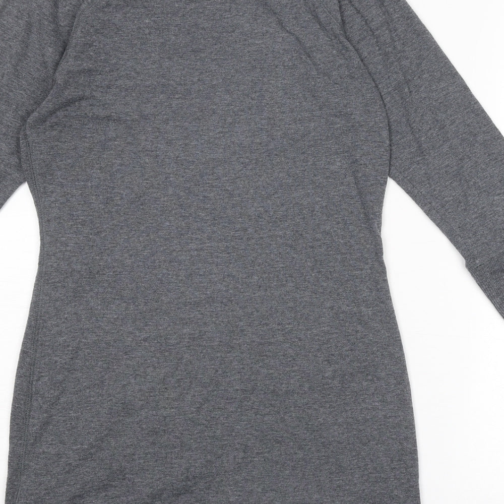 Womens UK Size 8 Marks and Spencer Grey Pullover Sweatshirt