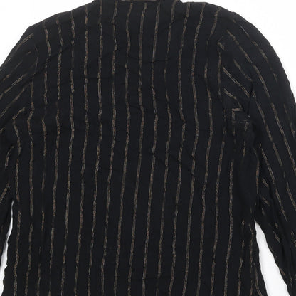 Womens UK Size 10 Marks and Spencer Black Basic Blouse