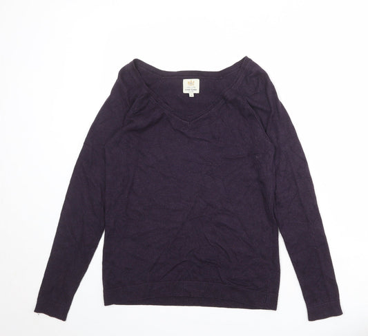 Womens UK Size 14 River Island Purple Pullover Jumper