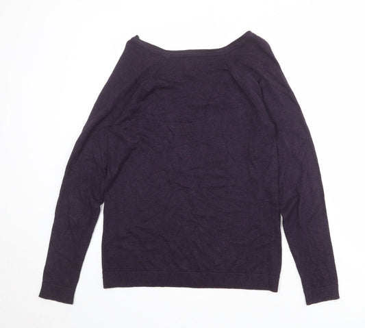 Womens UK Size 14 River Island Purple Pullover Jumper