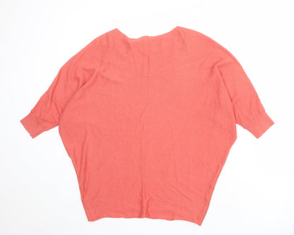 Womens UK Size XS Phase Eight Pink Pullover Jumper