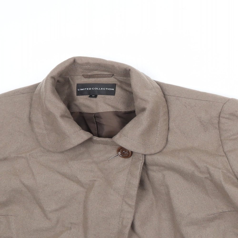 Womens UK Size 14 Limited Collection Brown Jacket