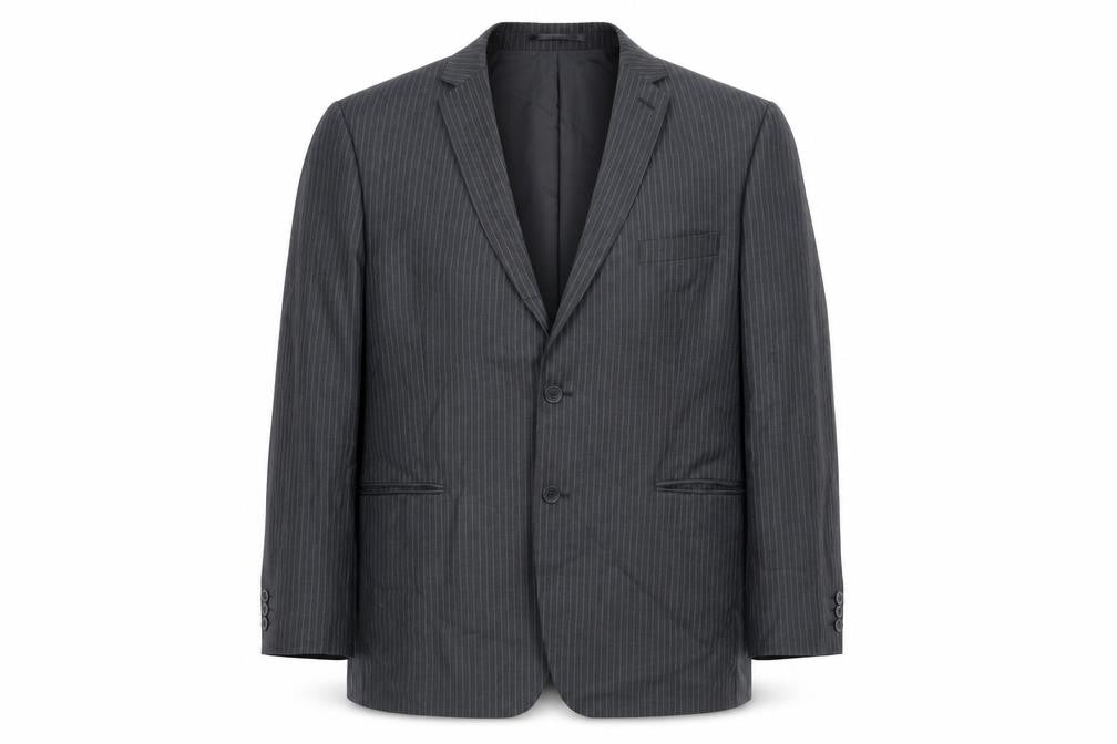 Mens UK Size 44 Karl Jackson Regular Grey Suit Jacket
